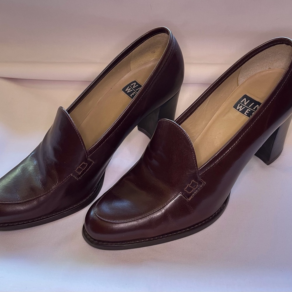 Nine West Brown Heels/Pumps Classic Elegance Sz. 9M - Picture 5 of 7